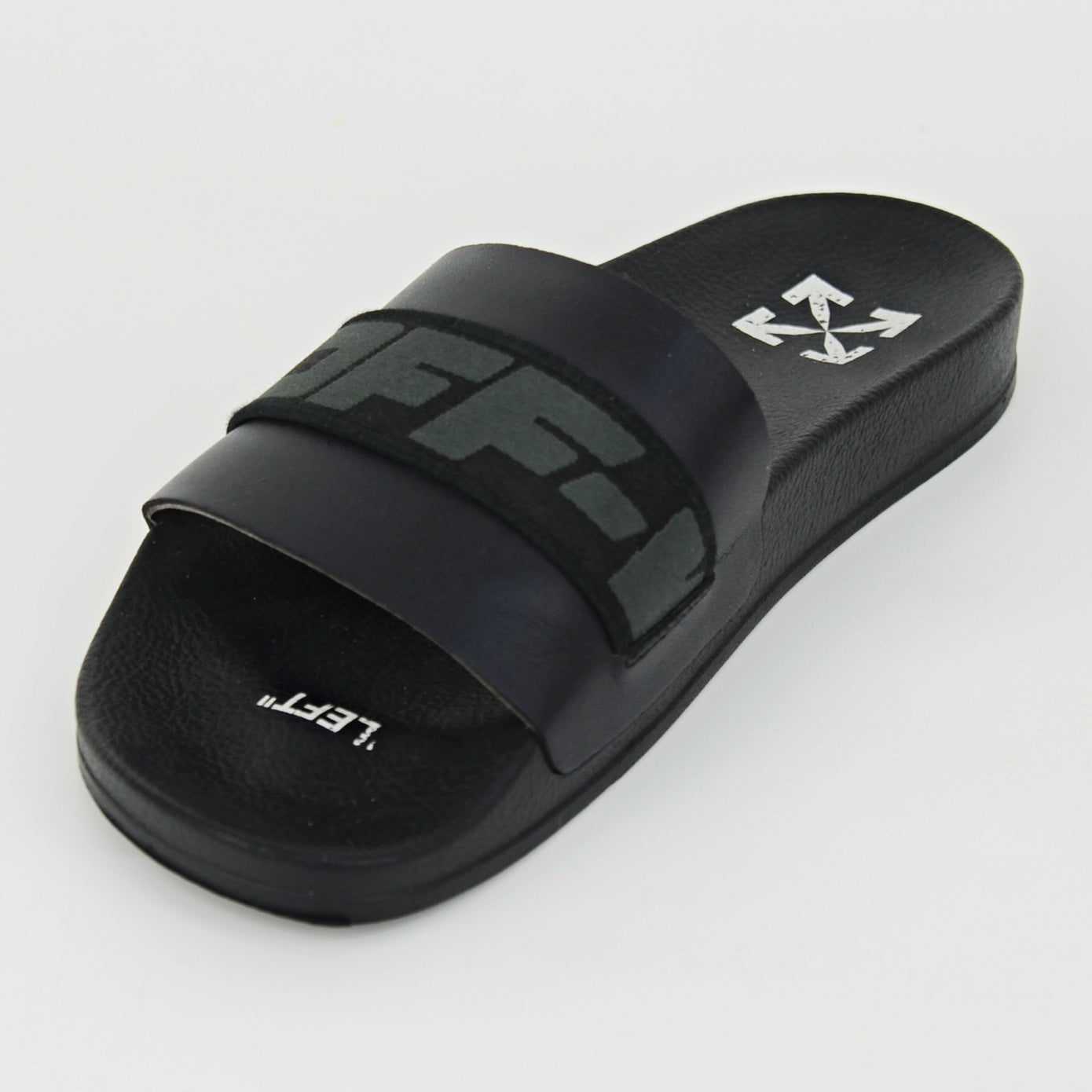 Off-White Industrial Sliders | BLACK | SIZE 9