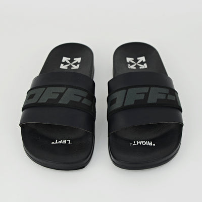 Off-White Industrial Sliders | BLACK | SIZE 9