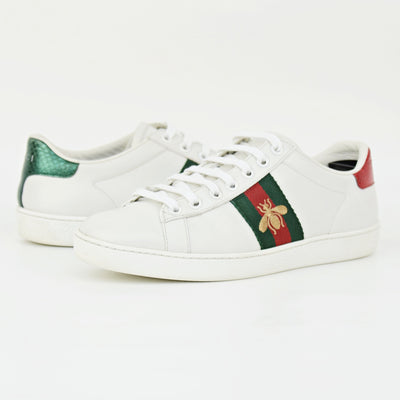 Womens Gucci Ace | White | Size 3