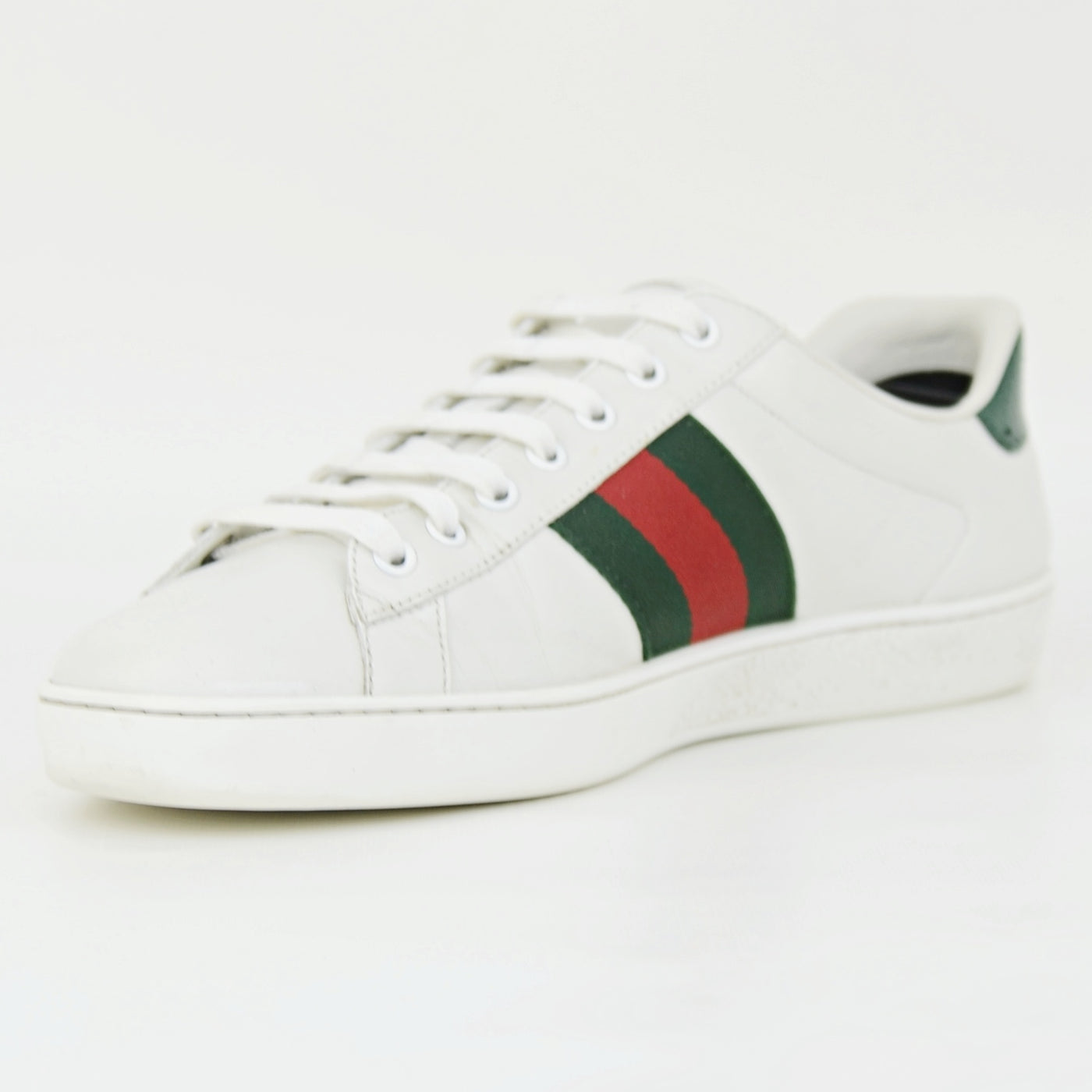 Gucci Ace Embroidered Sneaker | White | Size 9