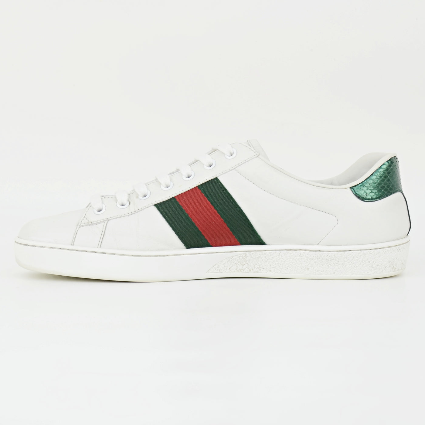 Gucci Ace Embroidered Sneaker | White | Size 9