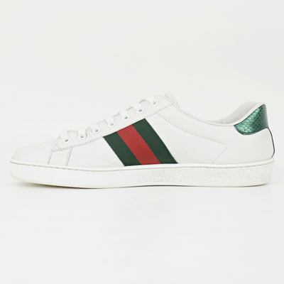 Gucci Ace Embroidered Sneaker | White | Size 9