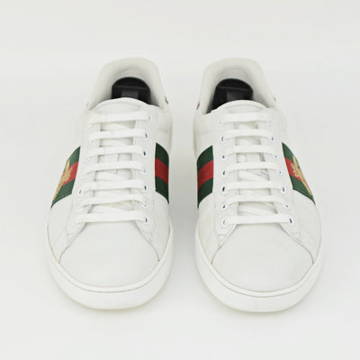 Gucci Ace Embroidered Sneaker | White | Size 9