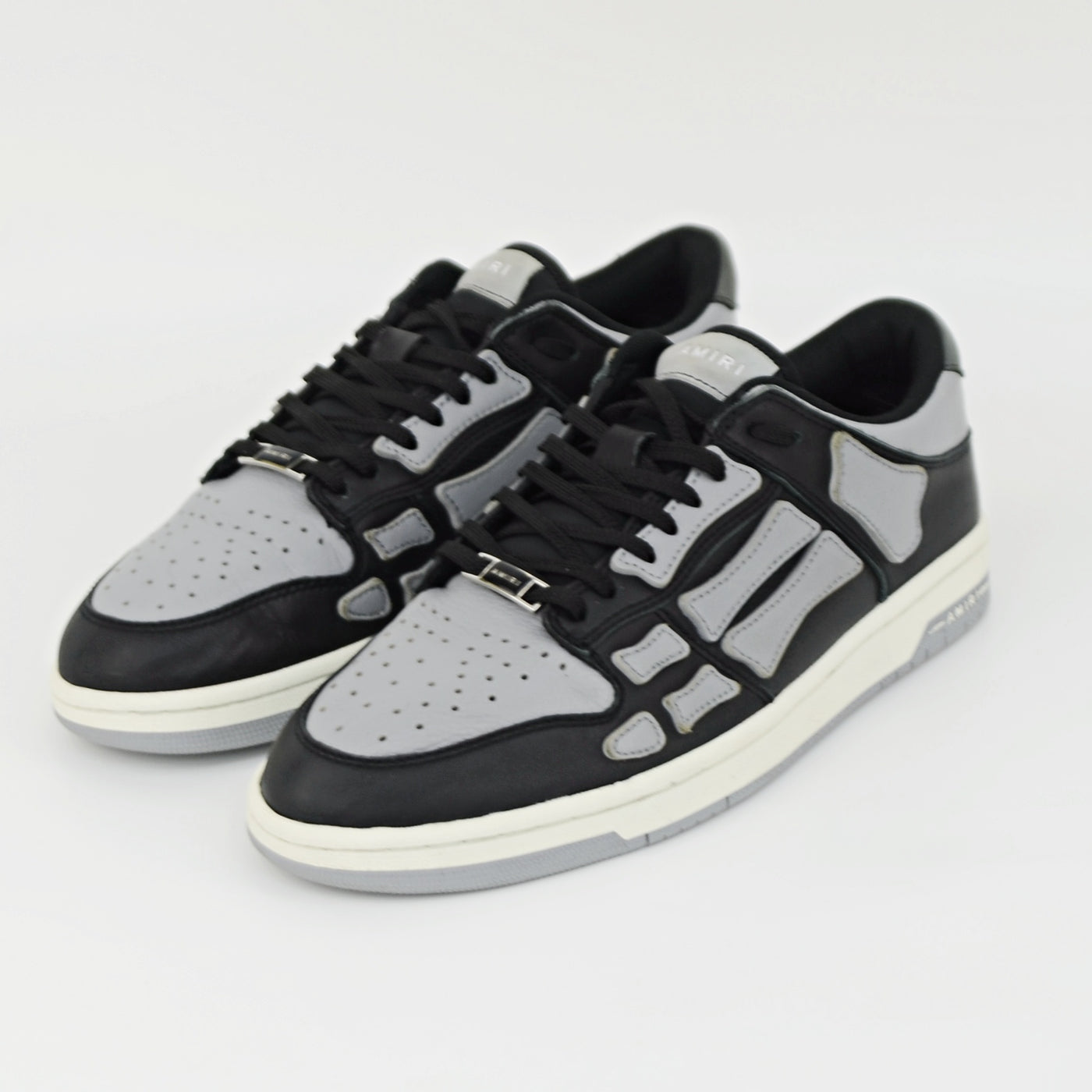 Amiri Skel Low Top | Black & Grey | Size 9