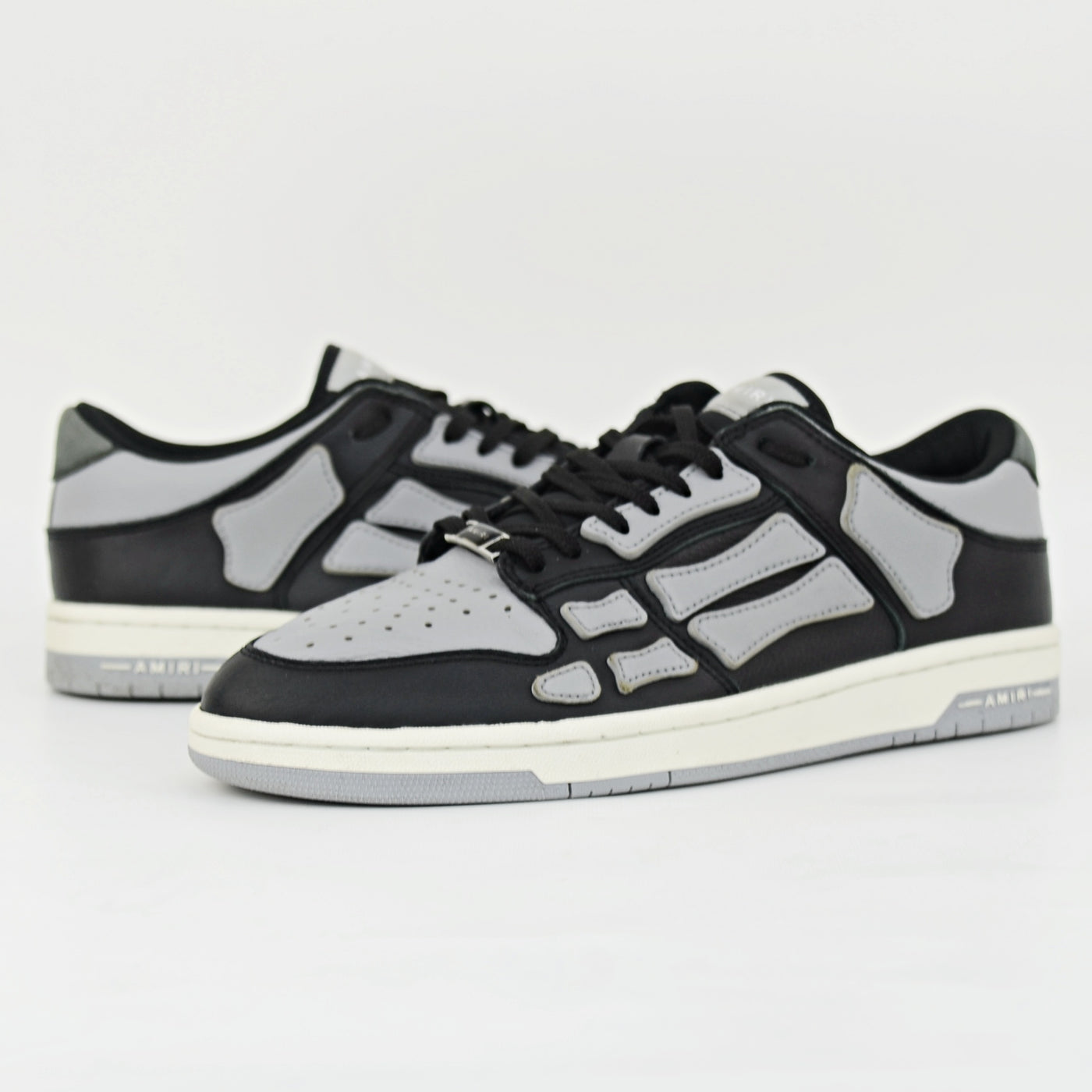 Amiri Skel Low Top | Black & Grey | Size 9