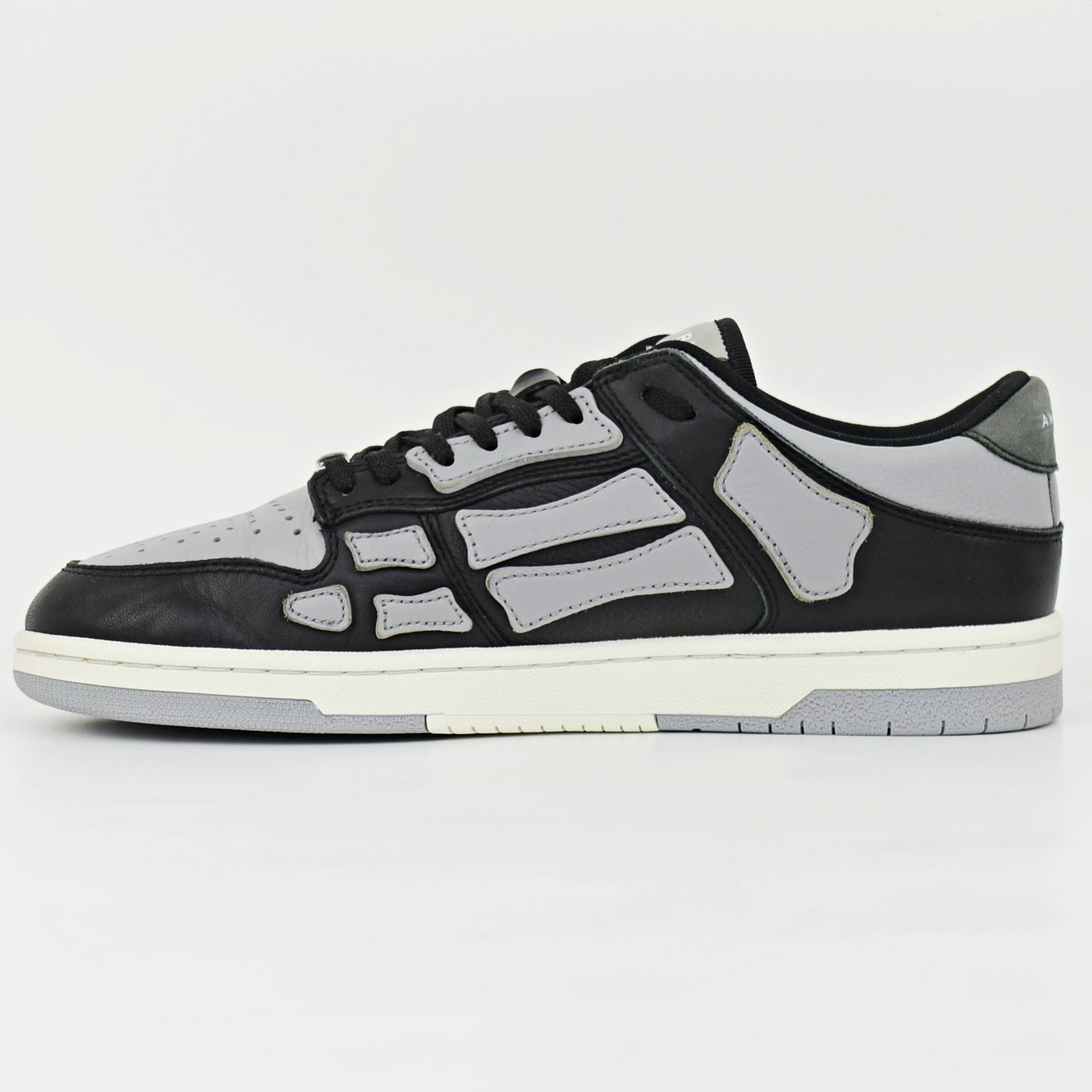 Amiri Skel Low Top | Black & Grey | Size 9