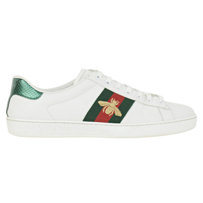 Gucci Ace Embroidered Sneaker | White | Size 9