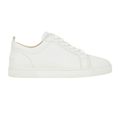 Christian Louboutin Louis Junior Flat | White | Size 10
