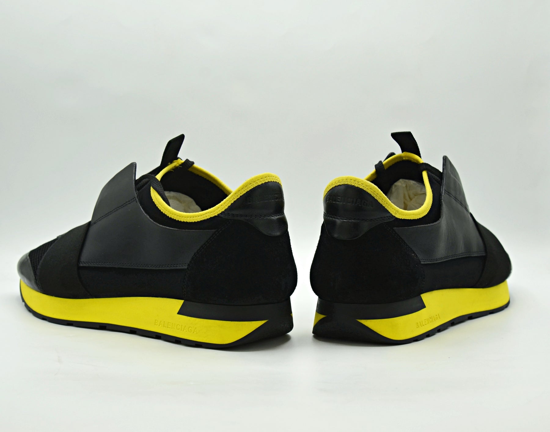 Yellow and black hot sale balenciaga runners