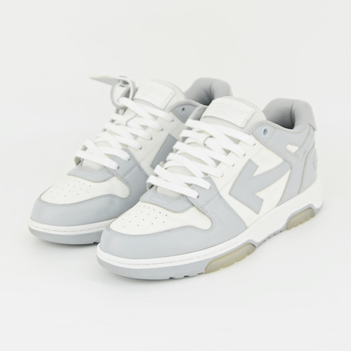 Off-White Out Of Office | Grey & White | Size 10