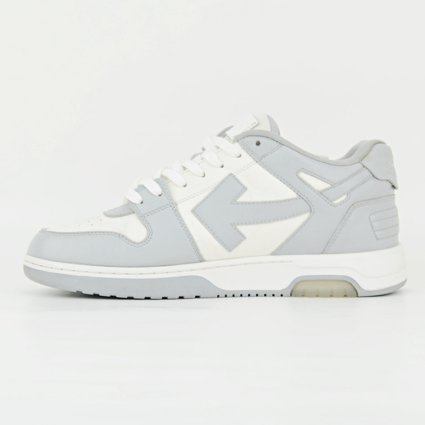 Off-White Out Of Office | Grey & White | Size 10