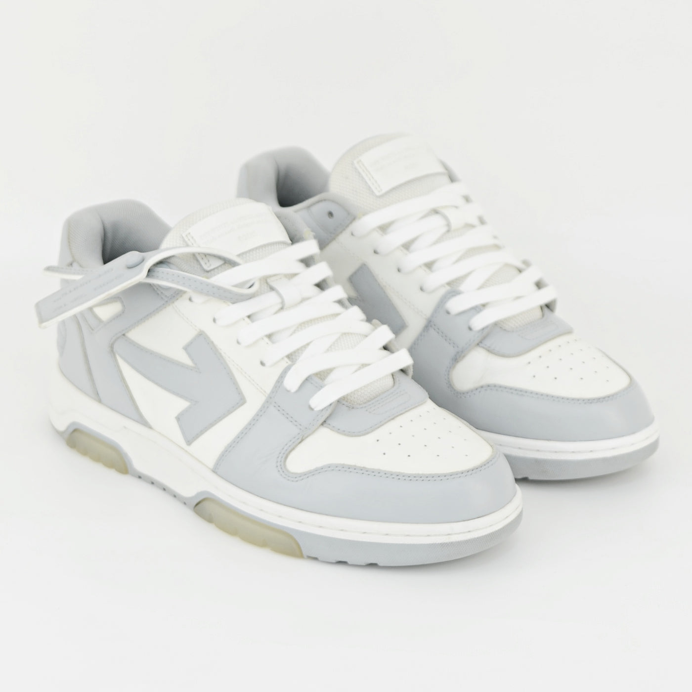 Off-White Out Of Office | Grey & White | Size 10