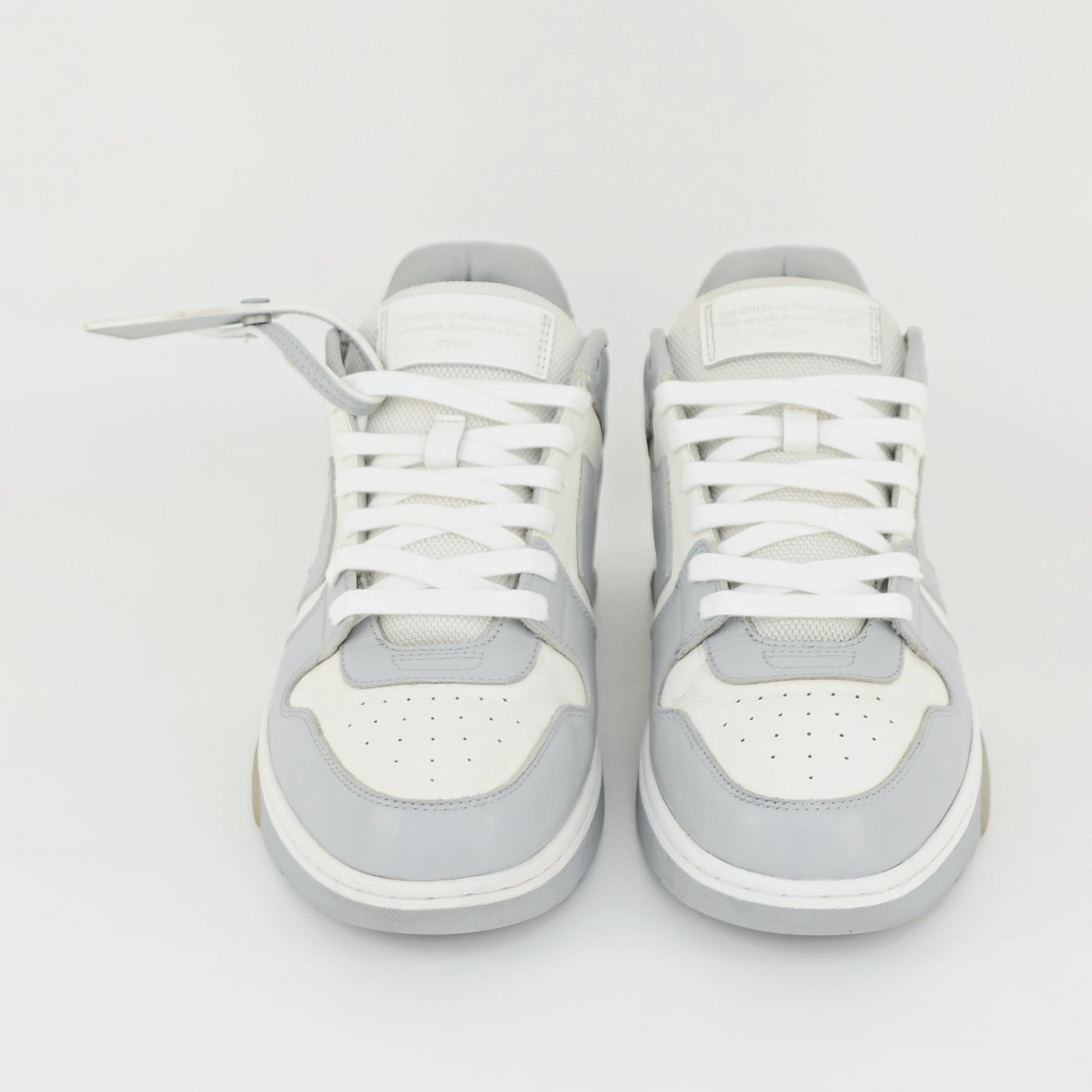 Off-White Out Of Office | Grey & White | Size 10