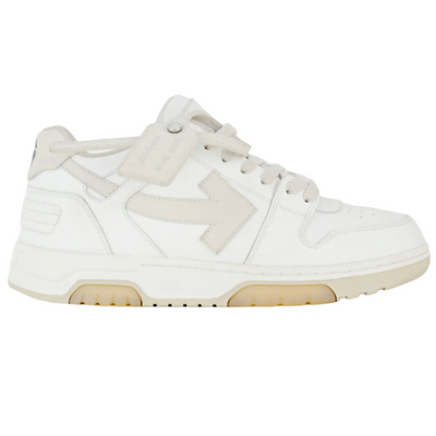 Off-White Out Of Office | White & Beige | Size 7