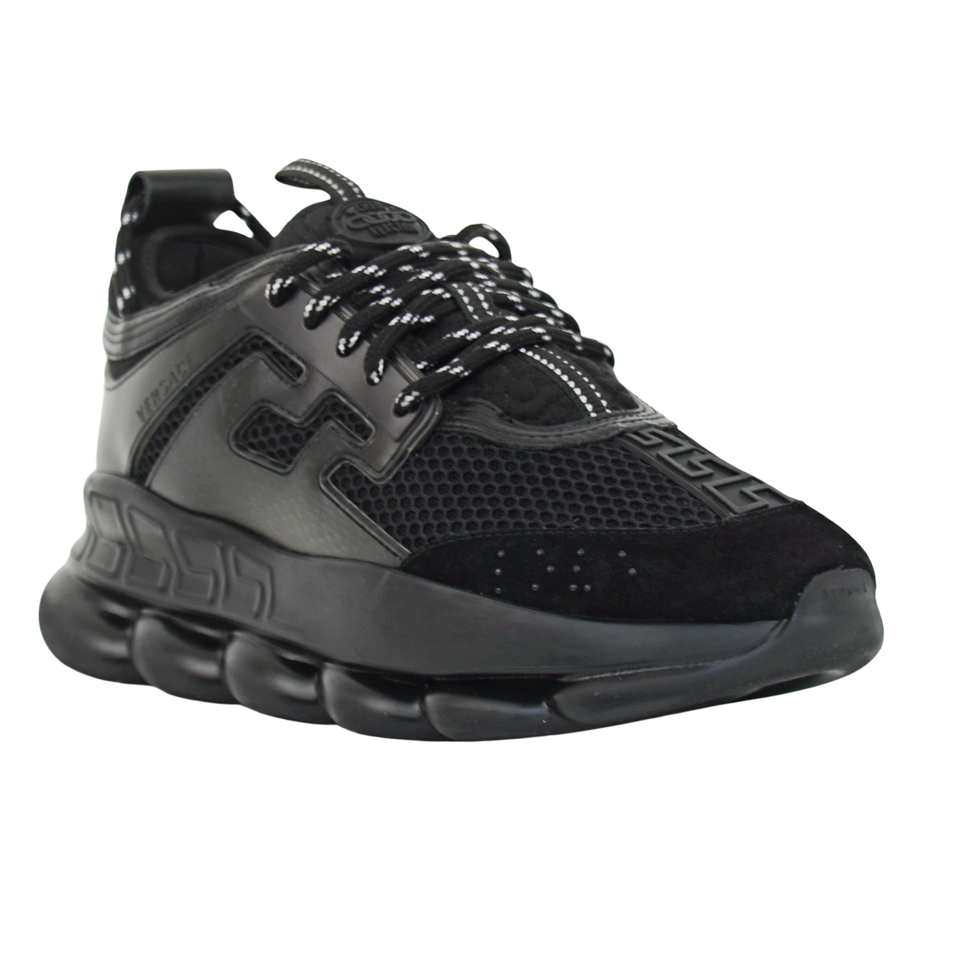 Versace Chain Reaction | Black | Size 7.5
