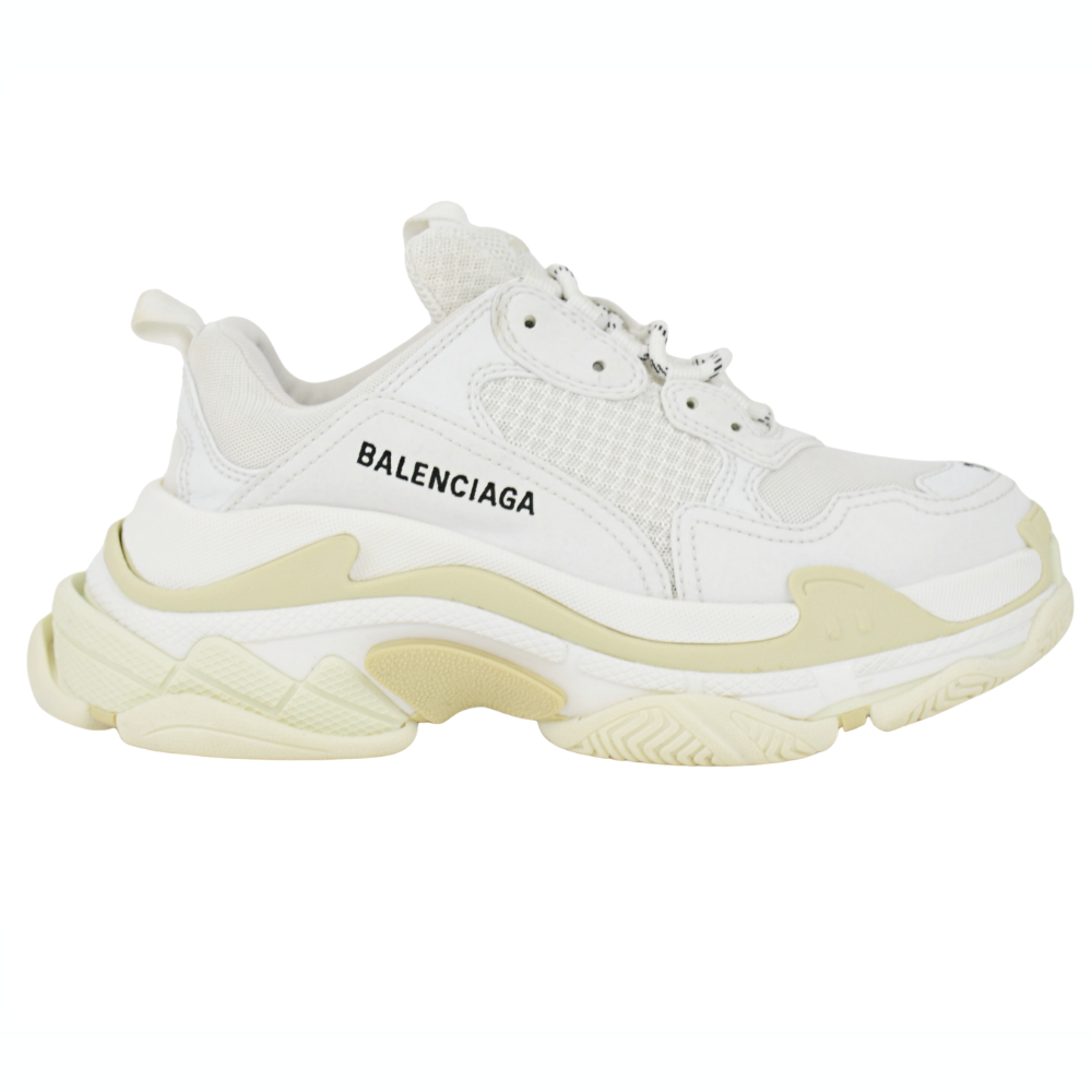 Womens Balenciaga Triple S | White | Size 5