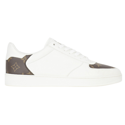 LOUIS VUITTON Rivoli | White & Brown  | SIZE 7