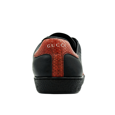 Gucci Ace Embroidered Sneaker | Black | Size 7.5