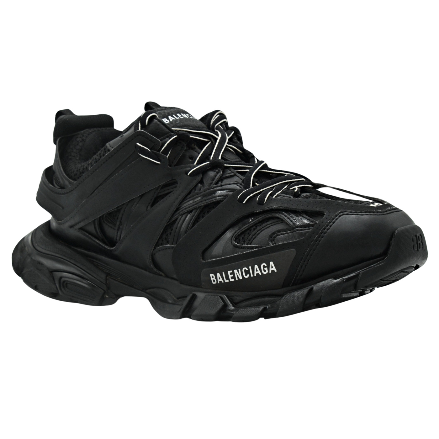 Balenciaga Track Trainer Laces | Black & White