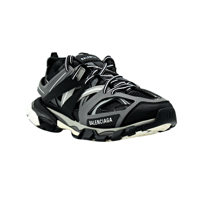 Balenciaga Track Trainer Laces | Black & Grey