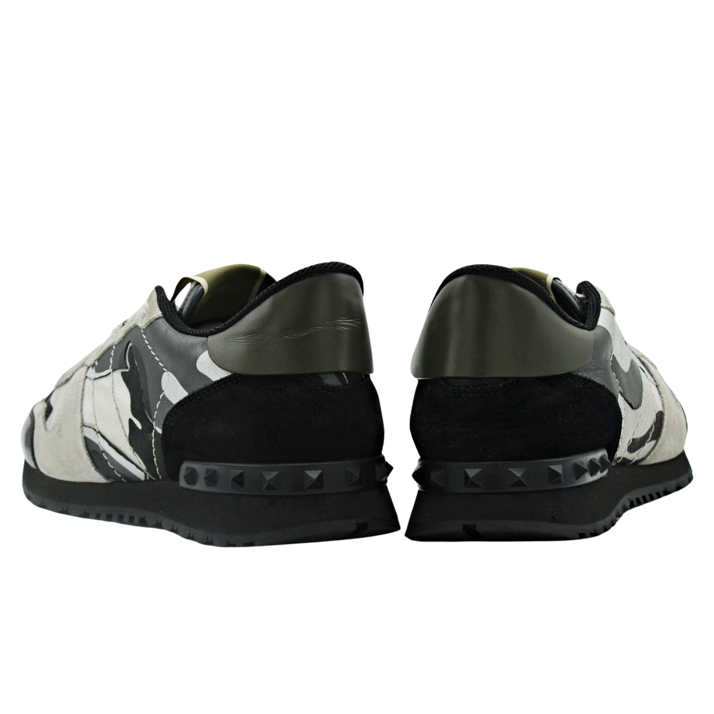 Valentino Rock Runner | Black & Grey | Size 8