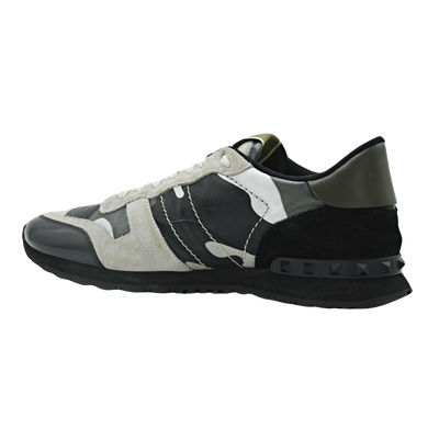 Valentino Rock Runner | Black & Grey | Size 8