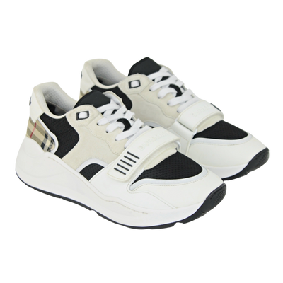 Burberry Regis | Black & White | Size 9