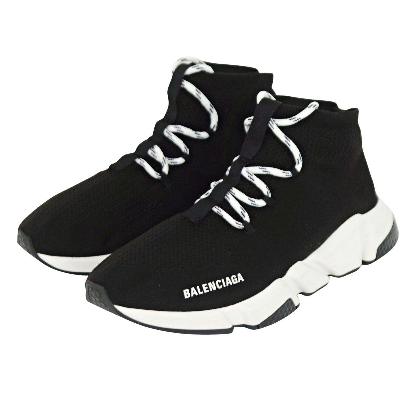 Balenciaga Speed | Black & White | Size 9
