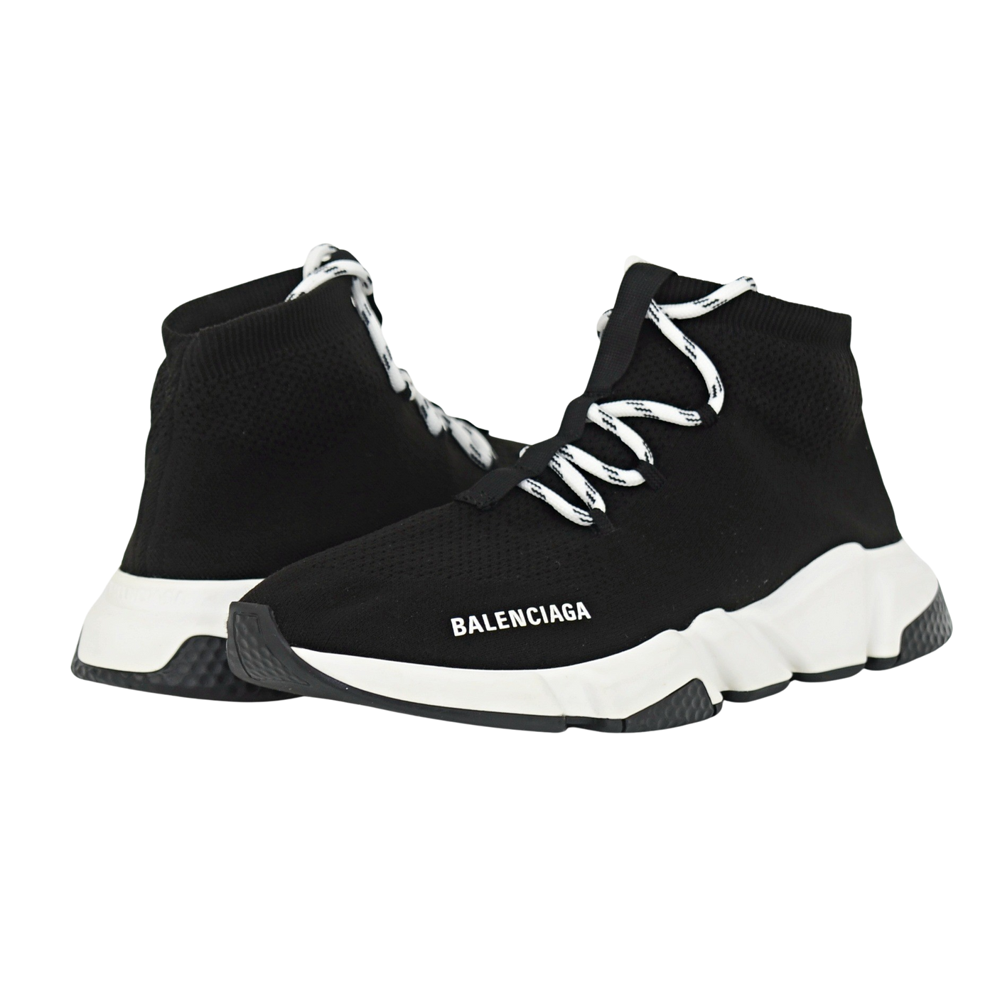 Balenciaga Speed | Black & White | Size 9