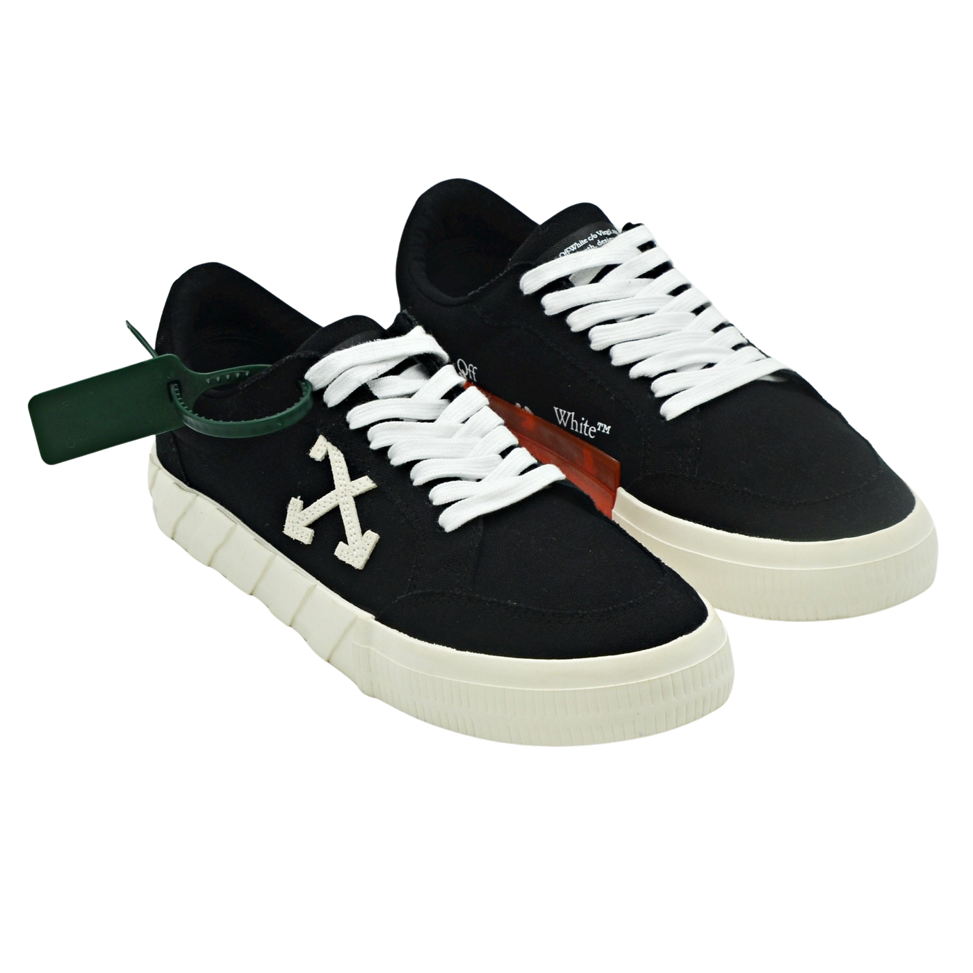 Off-White Vulcanised | Black & White | Size 7