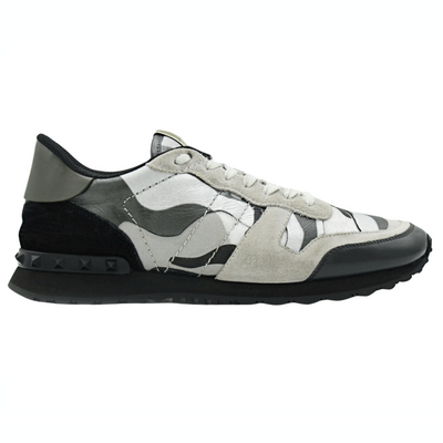 Valentino Rock Runner | Black & Grey | Size 8