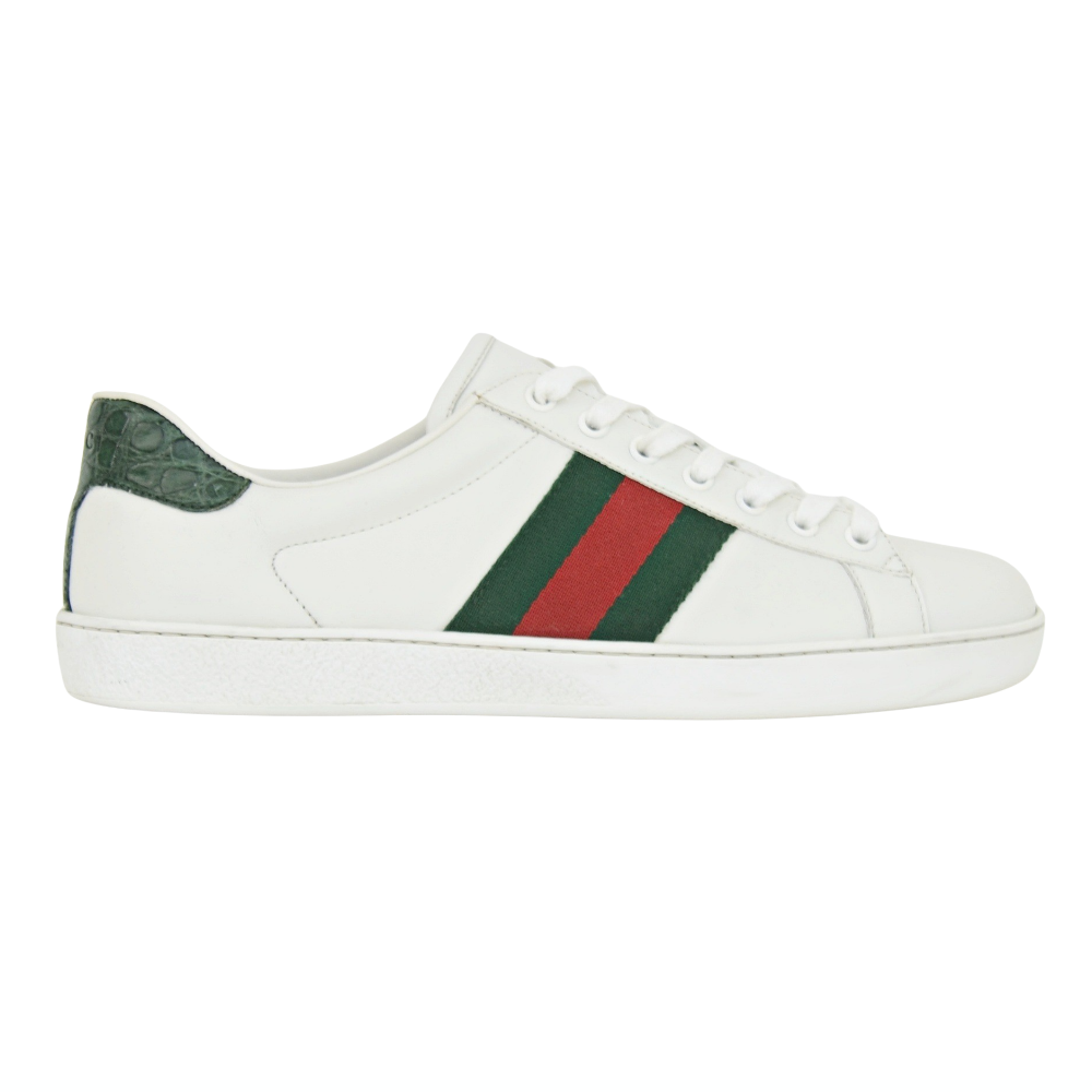 Gucci Ace Embroidered Sneaker | White | Size 7.5