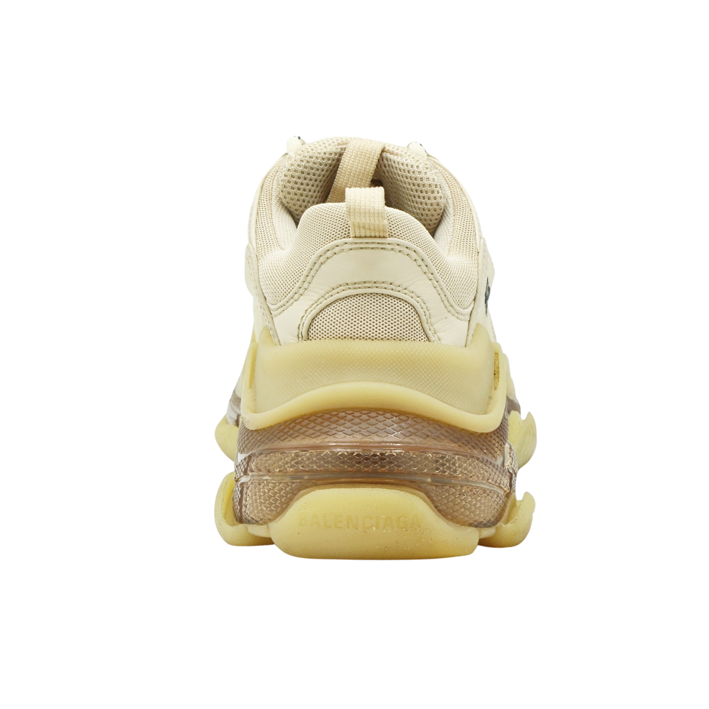 Balenciaga Triple S | Beige Clear Sole | Size 4