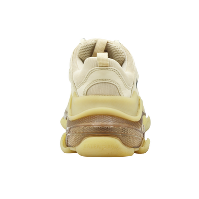 Balenciaga Triple S | Beige Clear Sole | Size 4