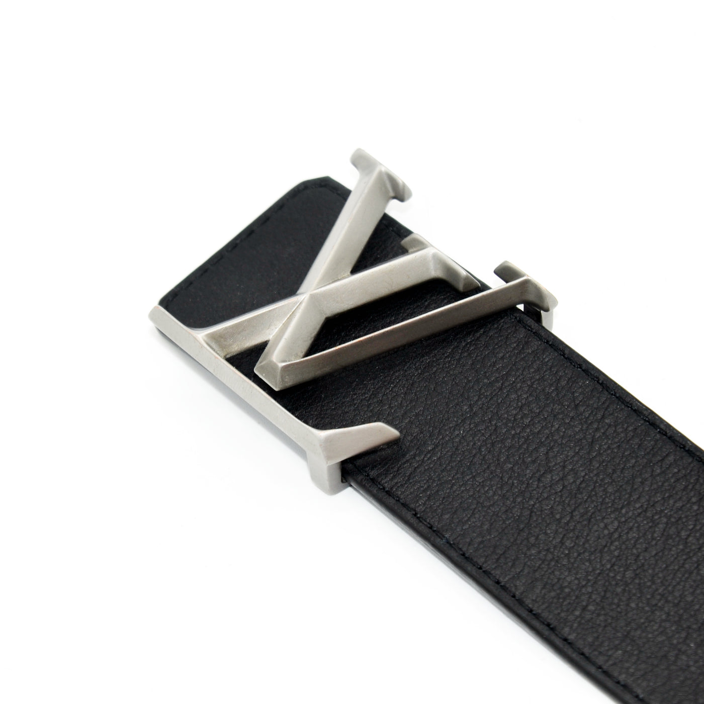 got this Louis Vuitton Initiales Silver Reversible belt on