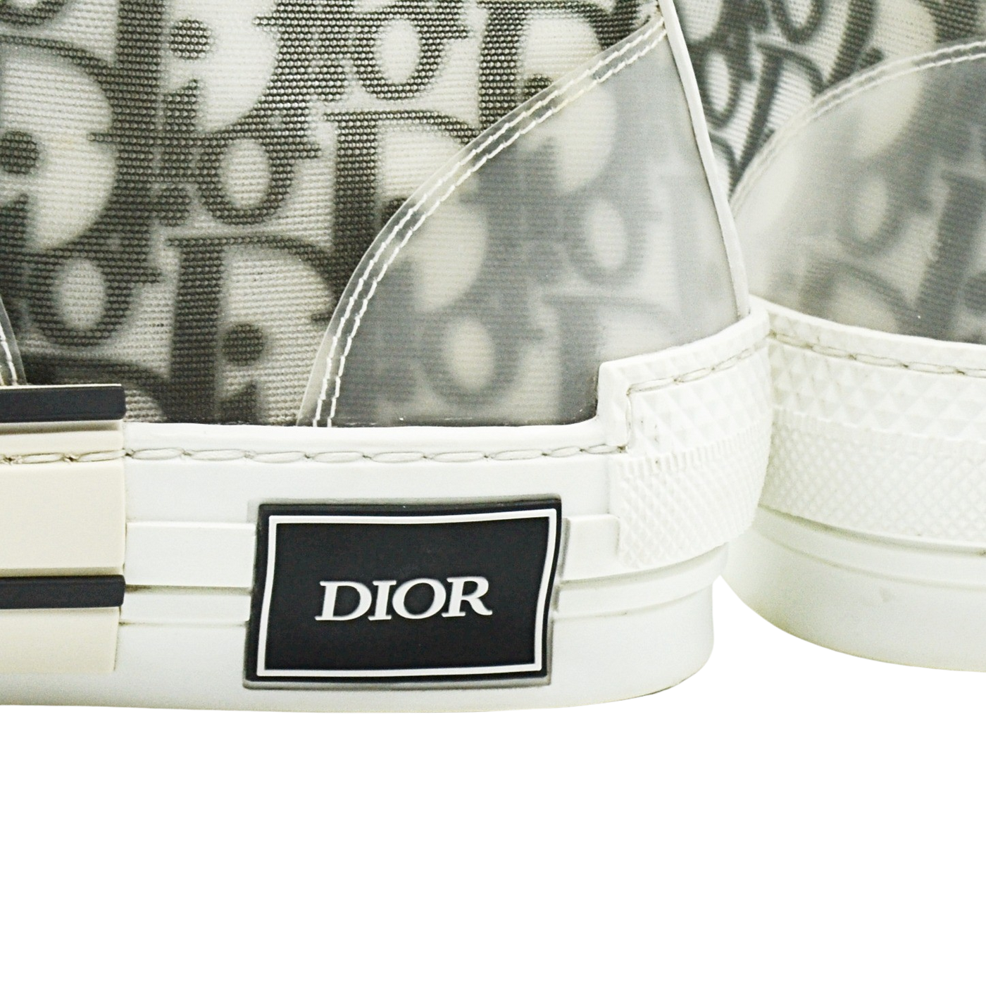 Womens Dior B23 | Grey & White Oblique | Size 4