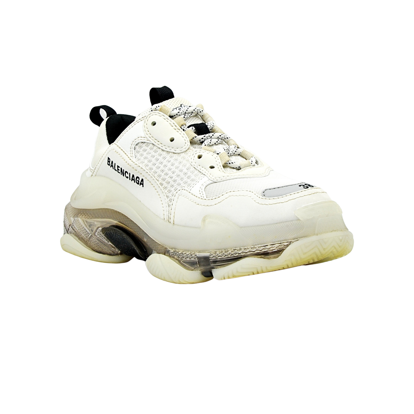 Balenciaga Triple S | White & Grey | Size 5